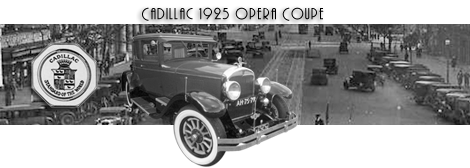 Cadillac 1925 Opera Coupé